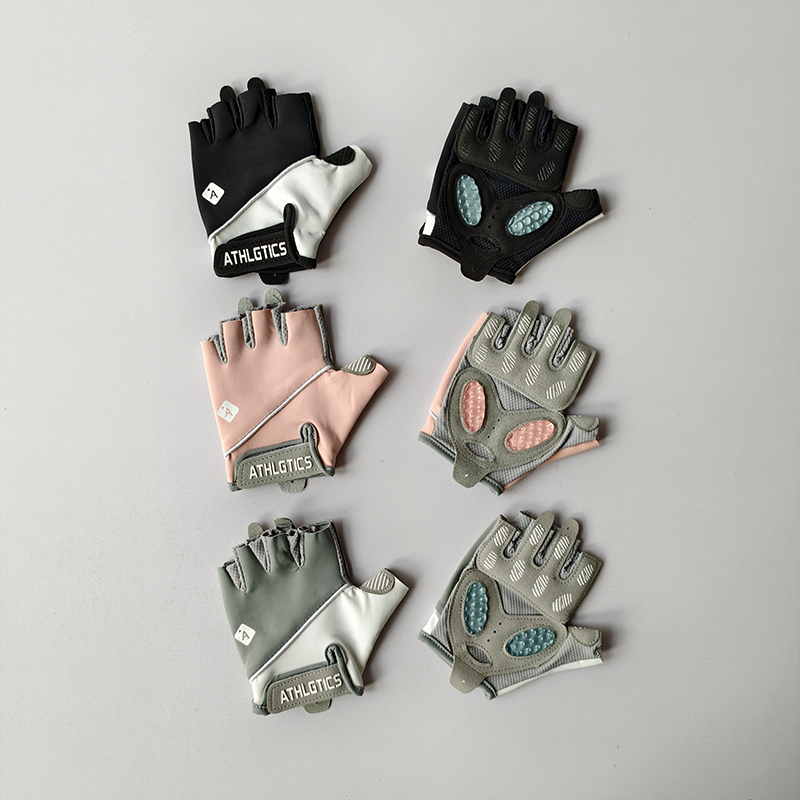 Home Gym Outdoor - Fitness Women's Half Finger Gloves Anti
