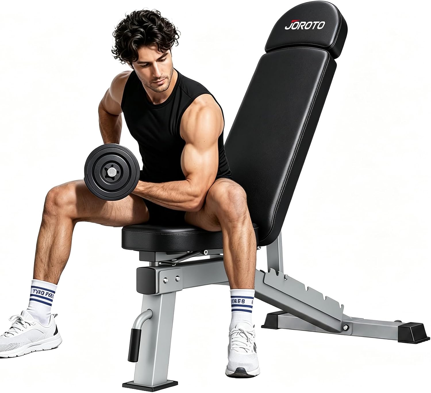 Home Gym Weight - Adjustable Weight Bench 1300LBS Capacity, Multi-Position
