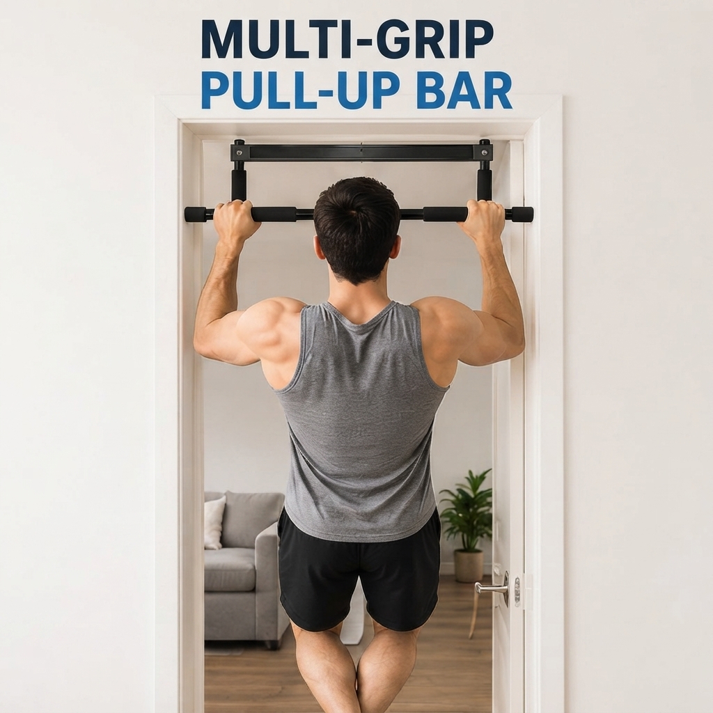 Chin Up Doorframe - Multifunctional Doorway Pull Up Bar, No‑Screw