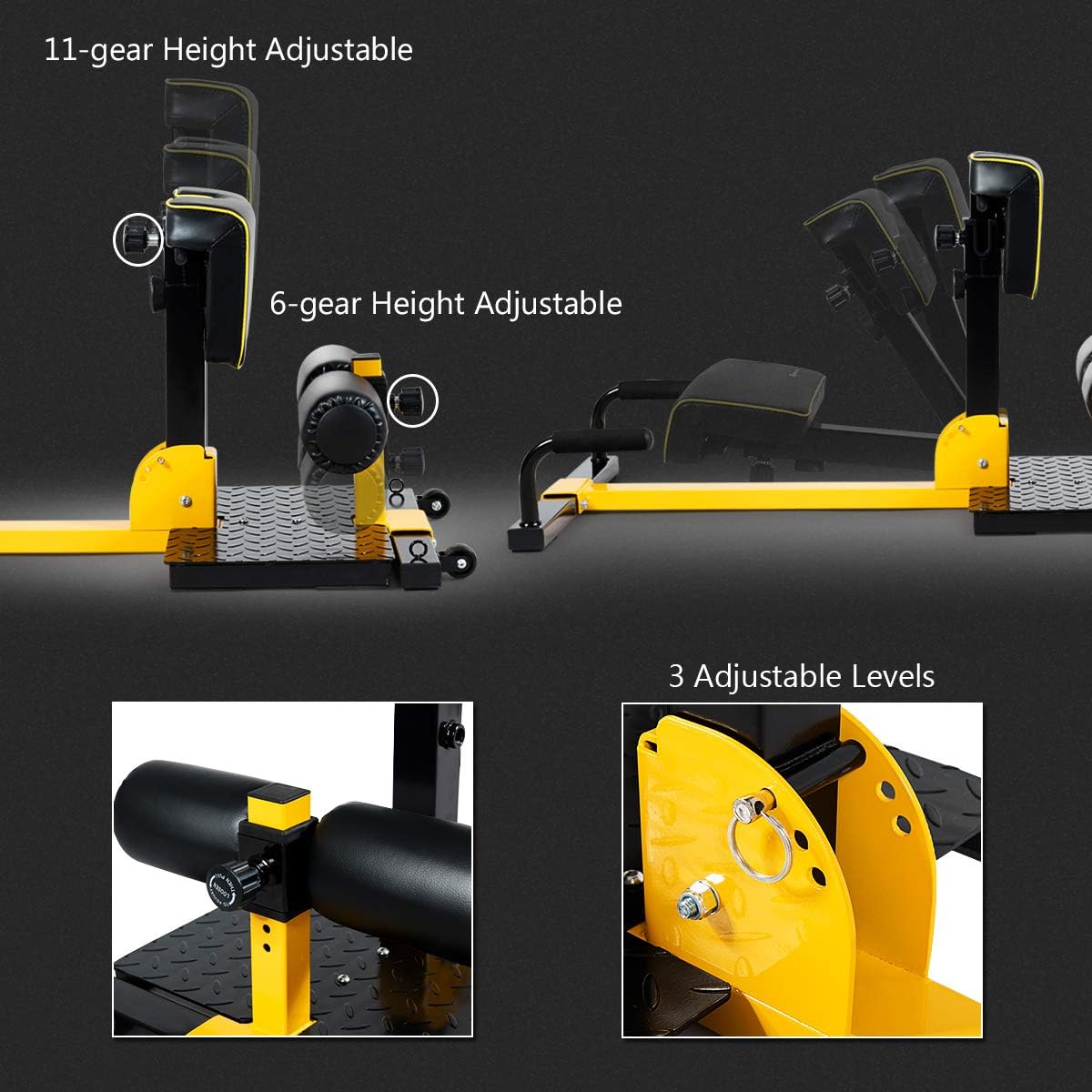 Home Gym Core Workout, PVC Mat - Home Gym Yellow review and price