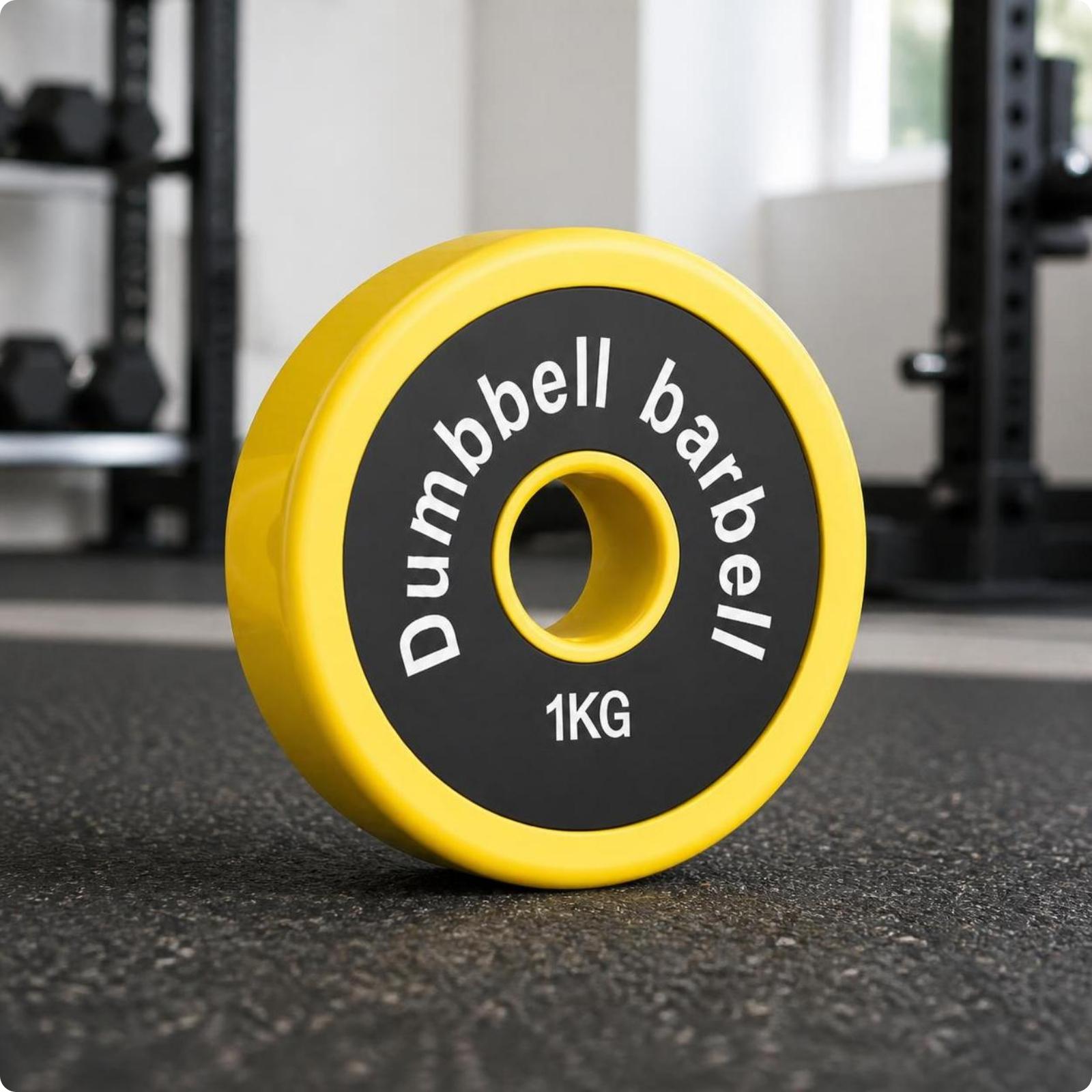 Home Gym Rubber Weight Plate C - Home Gym Yellow review and price