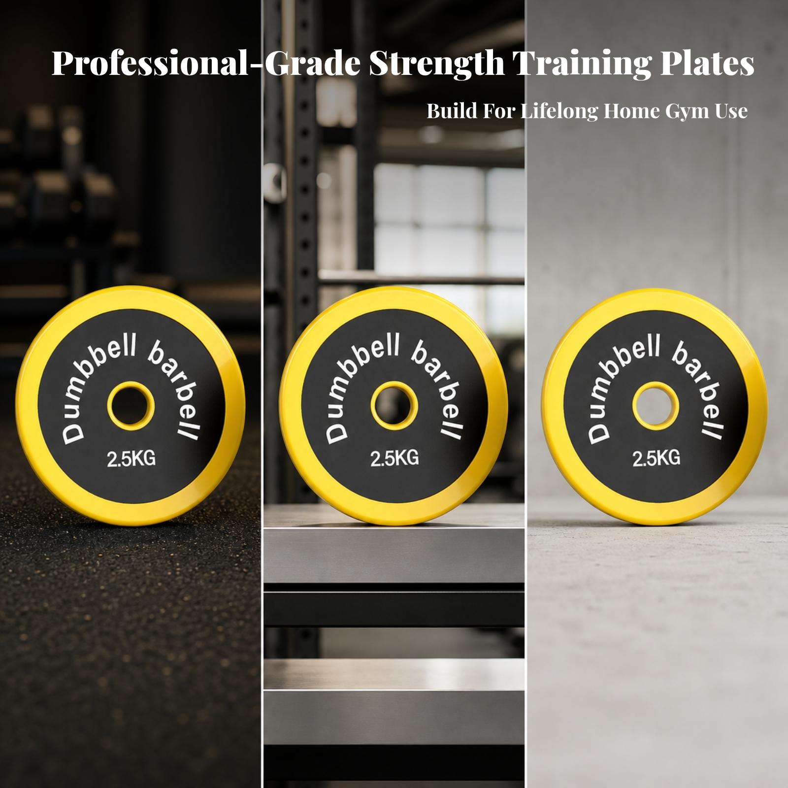 Home Gym Rubber Weight Plate C - Home Gym Yellow review and price