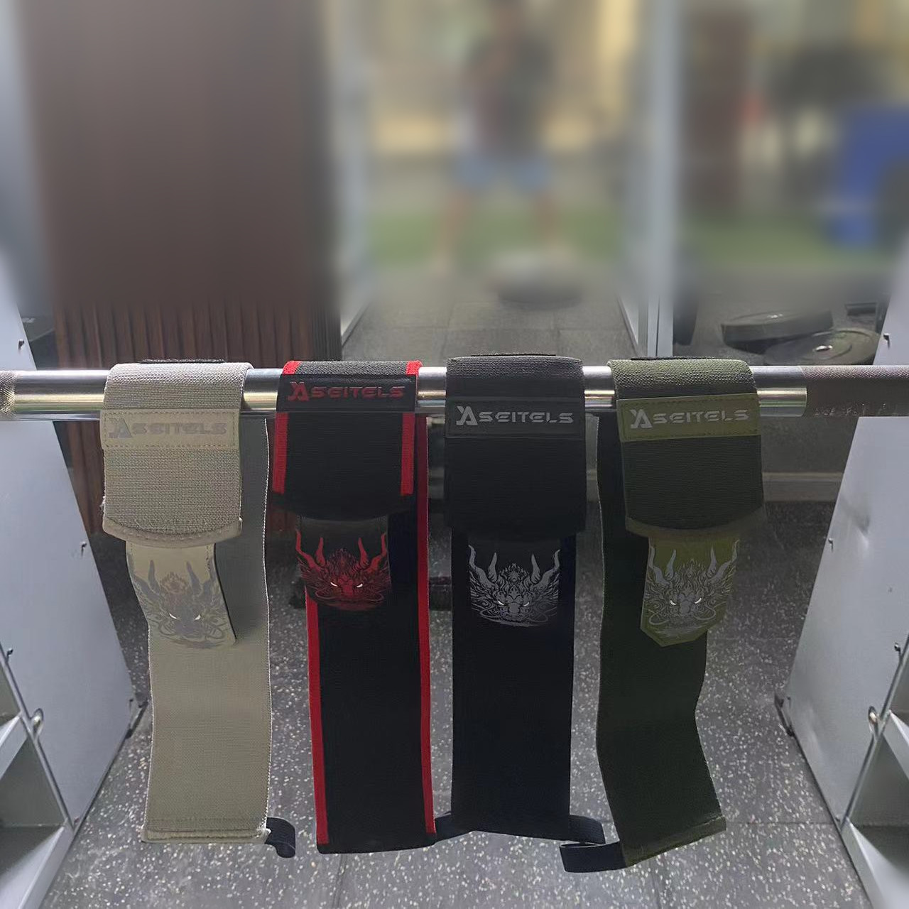 1Pair Chinese Dragon Fitness W - Lifting Straps Wrist review and price