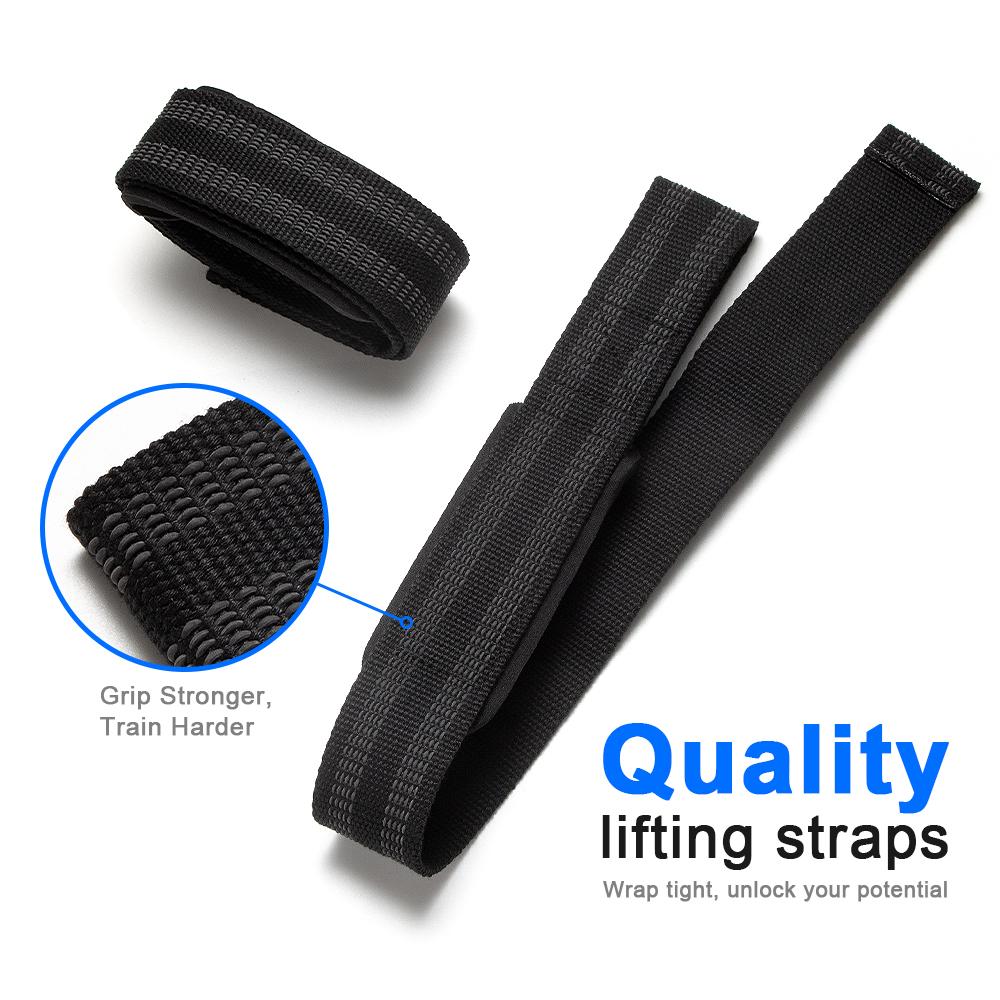 1Pair Padded Cotton Lift Strap - Lifting Straps Wrist review and price