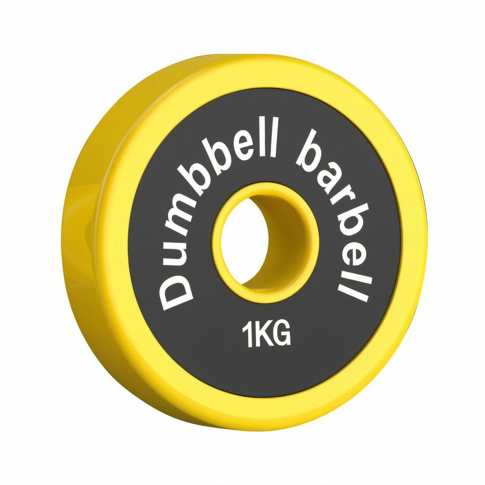 Yellow Rubber Coated Load Disc - Home Gym Yellow review and price
