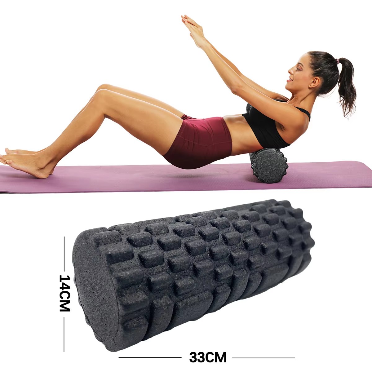 30/33cm Fitness Foam Roller Yo - Home Gym House review and price