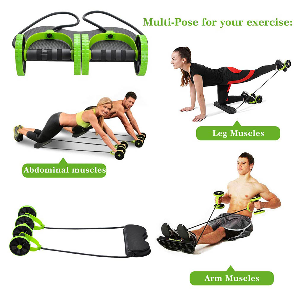 Abdominal Double Wheel Ab Roll - Home Gym Second review and price