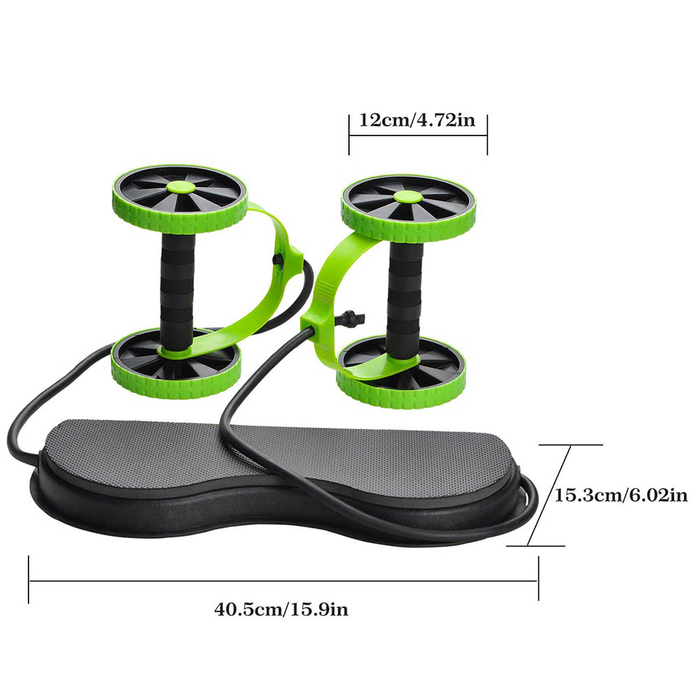 Abdominal Double Wheel Ab Roll - Home Gym Second review and price
