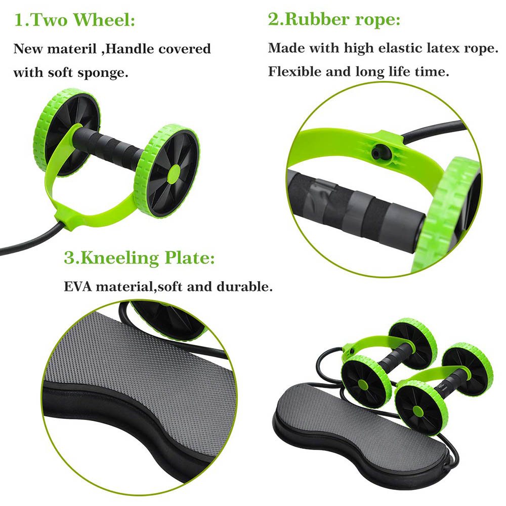 Abdominal Double Wheel Ab Roll - Home Gym Second review and price