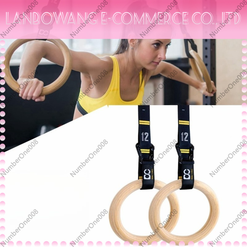 Solid Birch Wood Gymnastic Rin - Home Gym Set review and price