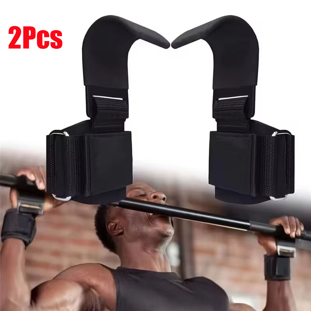 2Pcs Weight Lifting Hooks Non  - Lifting Straps Wrist review and price
