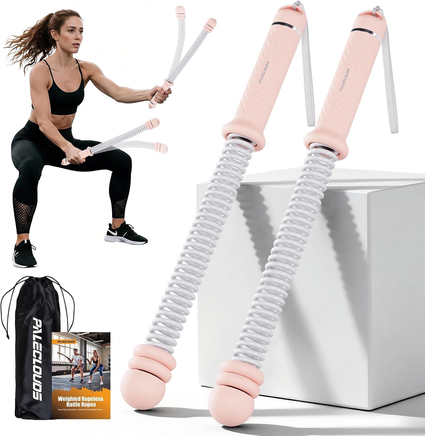Portable Ropeless Battle Ropes - Home Gym Weight review and price