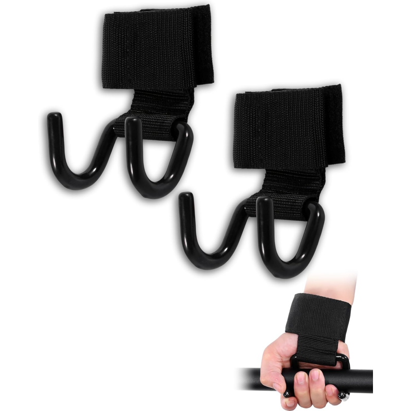 1 Pair Weight Lifting Hooks He - Lifting Straps Wrist review and price