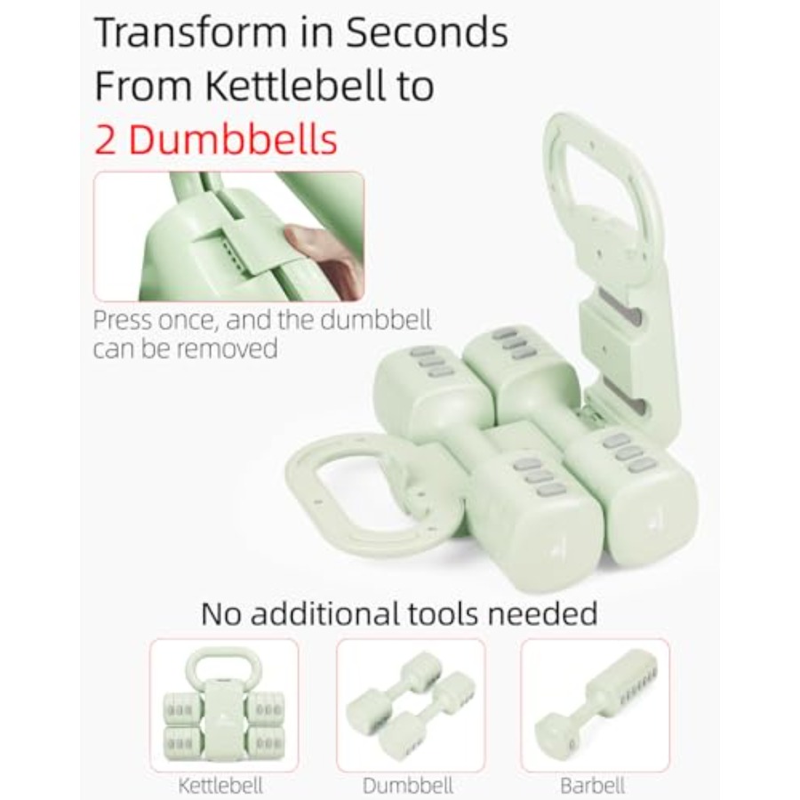 Home gym dumbbell set: 4-in-1  - Home Gym Set review and price