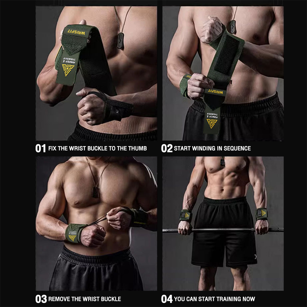 1 Pair Premium Wrist Support F - Lifting Straps Wrist review and price