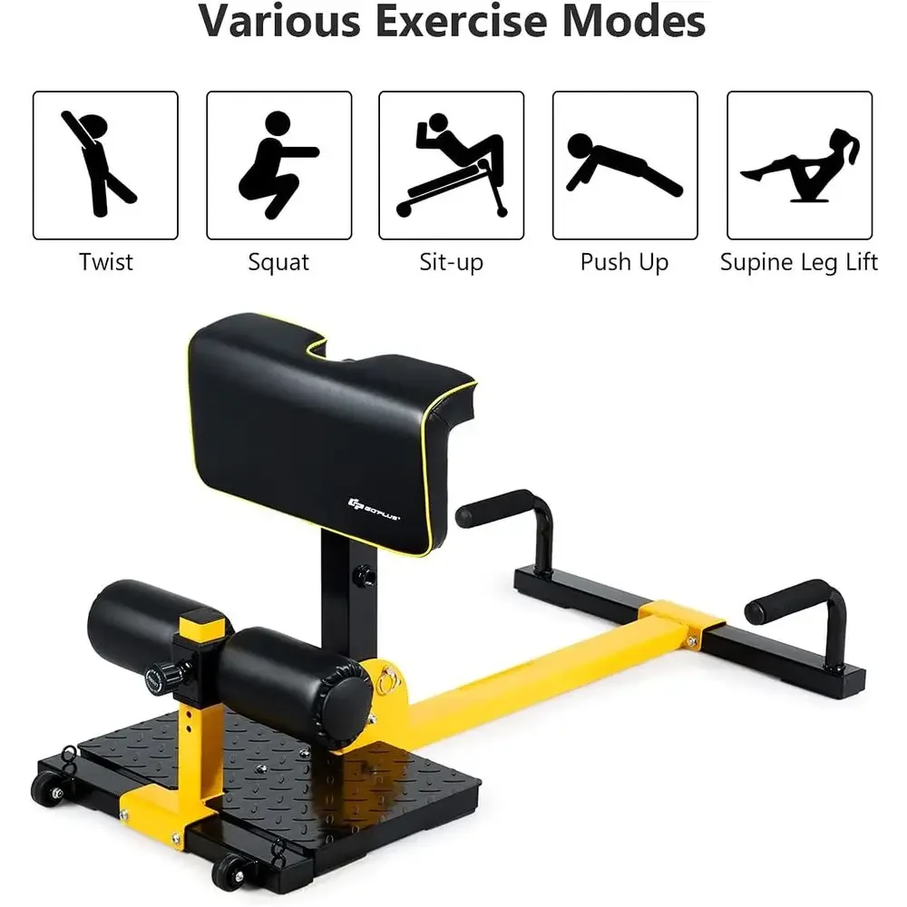 8-in-1 Multi-Functional Squat, - Home Gym Yellow review and price