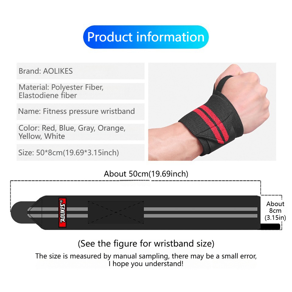 AOLIKES Fitness Wrist Wraps We - Lifting Straps Wrist review and price